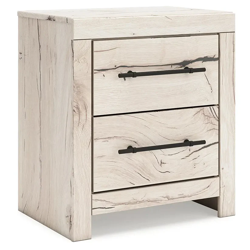 Lawroy - Light Natural - Two Drawer Night Stand