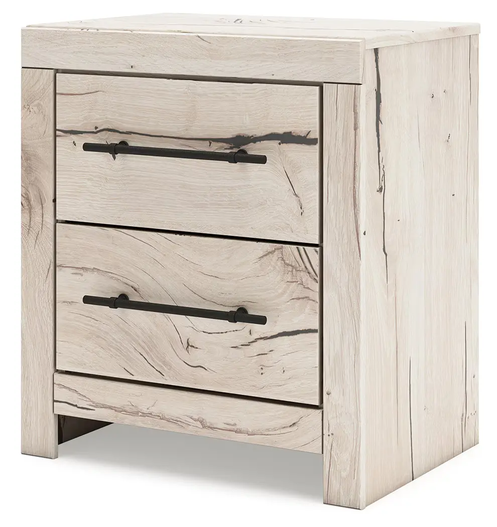 Lawroy - Light Natural - Two Drawer Night Stand - Image 2
