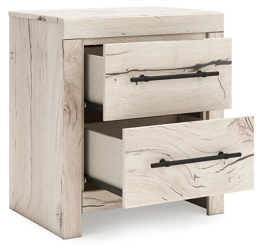 Lawroy - Light Natural - Two Drawer Night Stand - Image 3