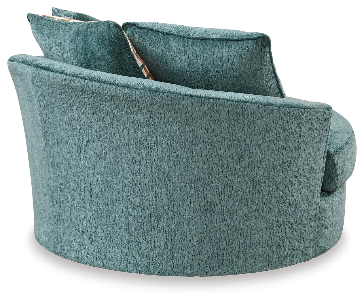 Laylabrook - Teal - Oversized Swivel Accent Chair - Image 5