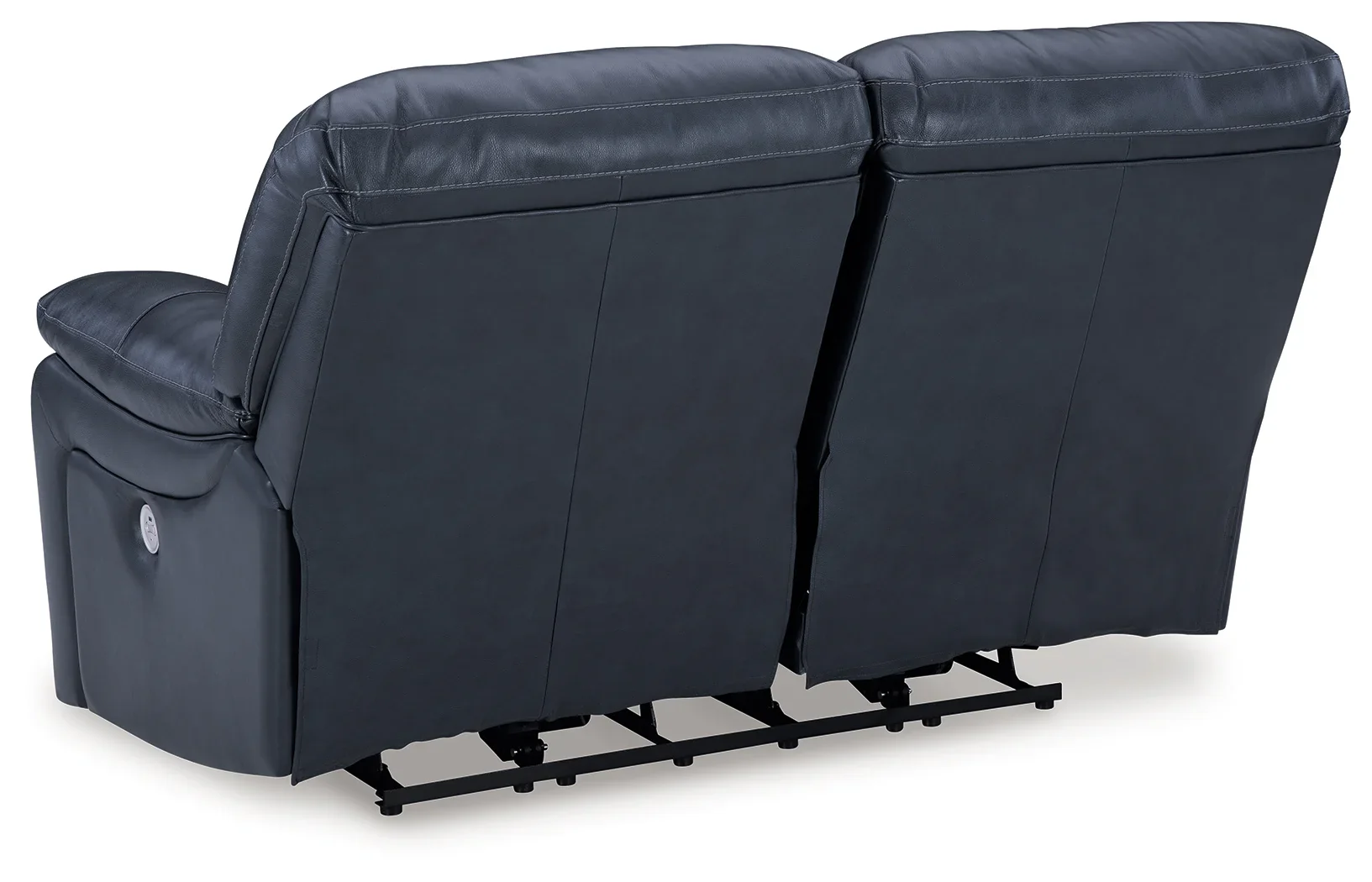 Leesworth - Ocean - Power Reclining Loveseat - Image 3