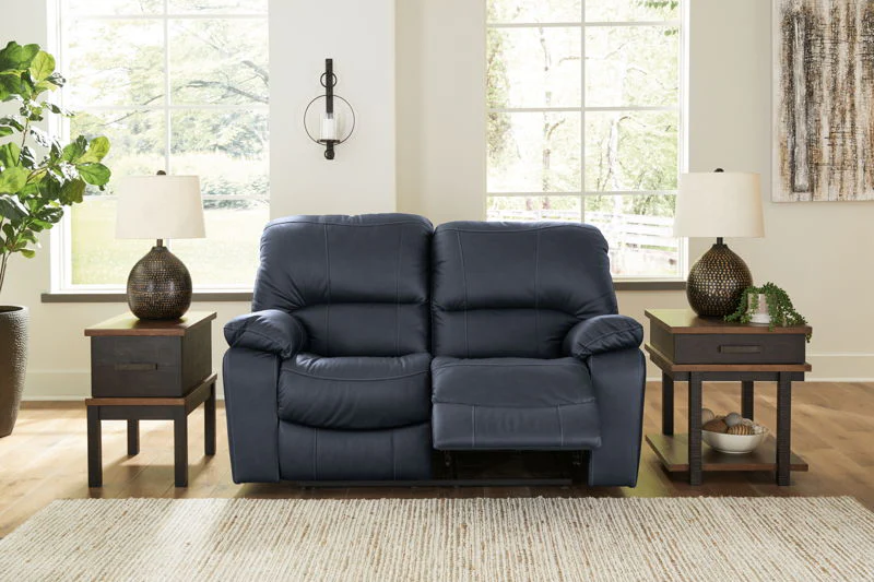 Leesworth - Ocean - Power Reclining Loveseat - Image 5