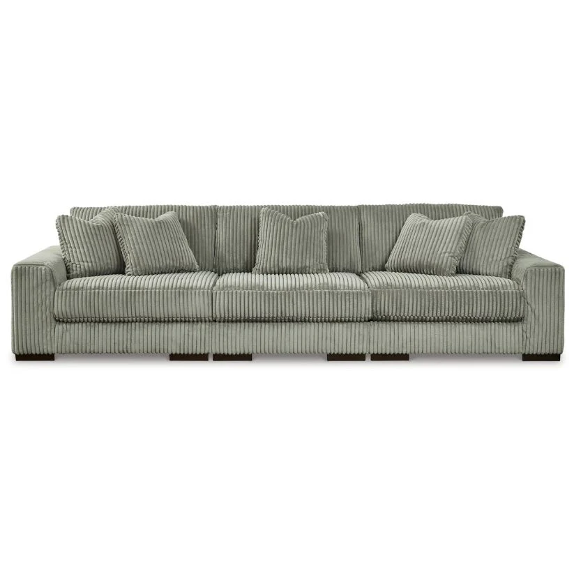 Lindyn - Fog - 3-Piece Sectional Sofa