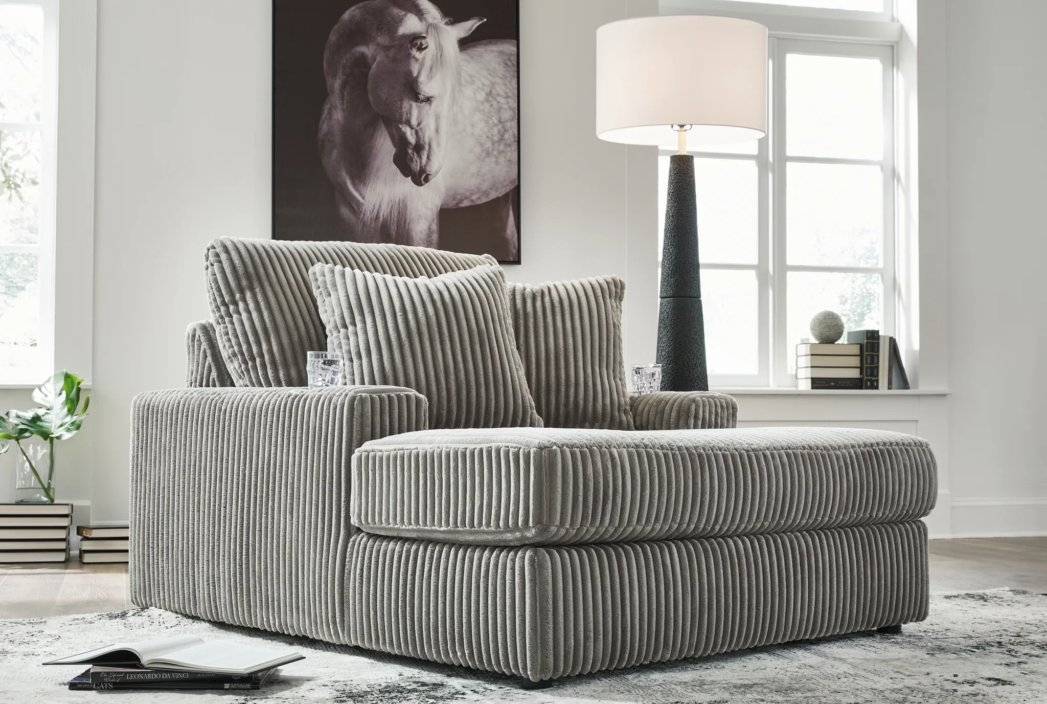 Lindyn - Fog - Chaise - Image 5