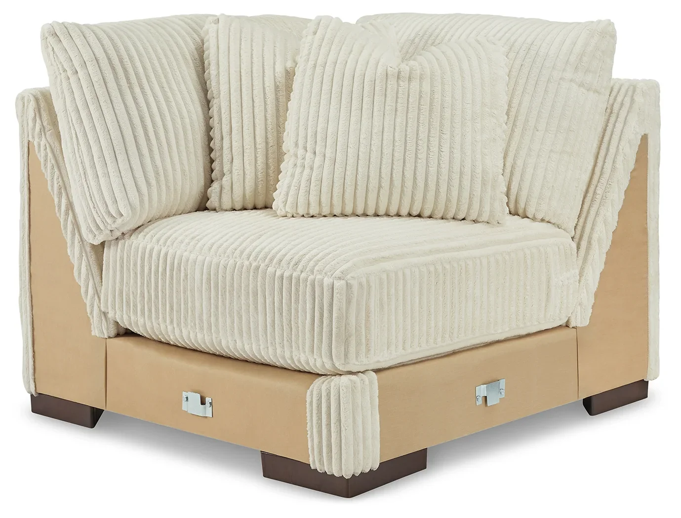 Lindyn - Ivory - 4-Piece Sectional With Raf Corner Chaise - Image 6