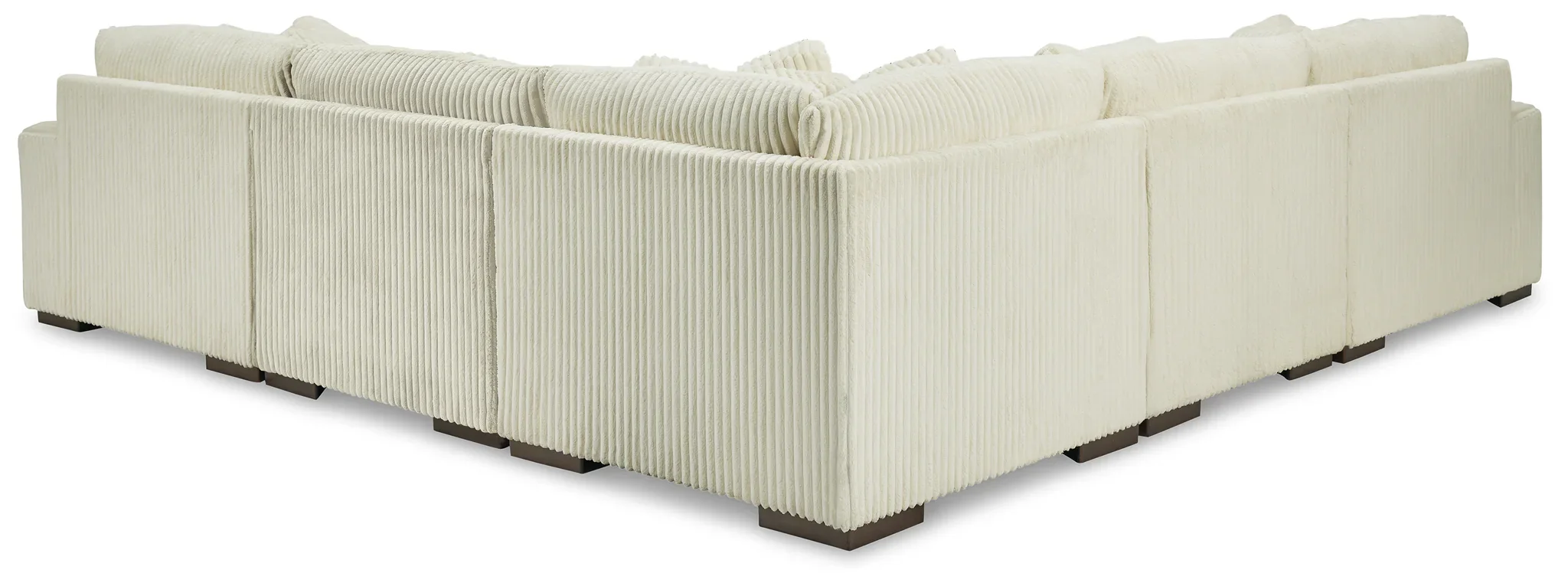 Lindyn - Ivory - Corner Chairs 5 Pc Sectional - Image 3