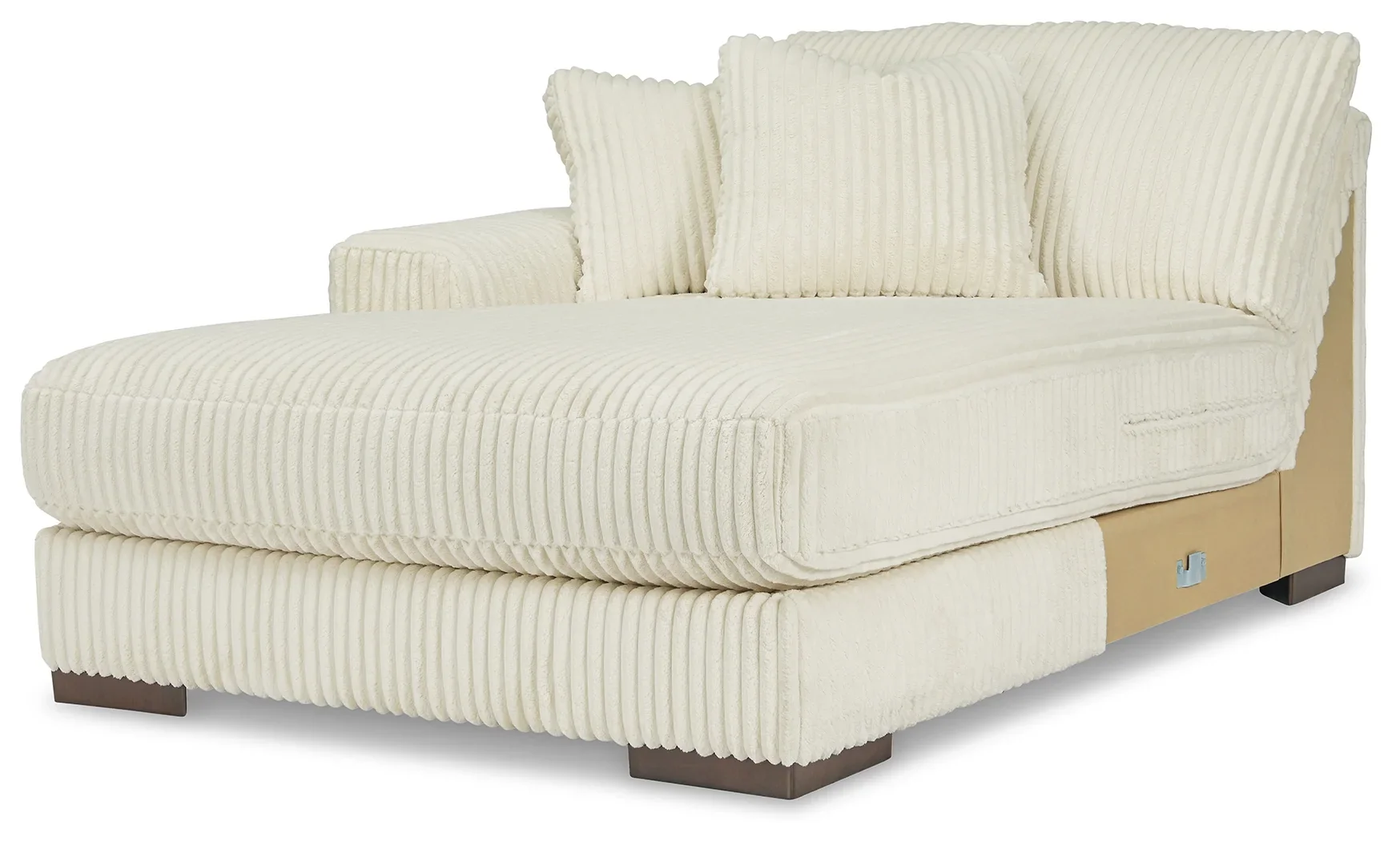Lindyn - Ivory - Super Chaise - Image 4