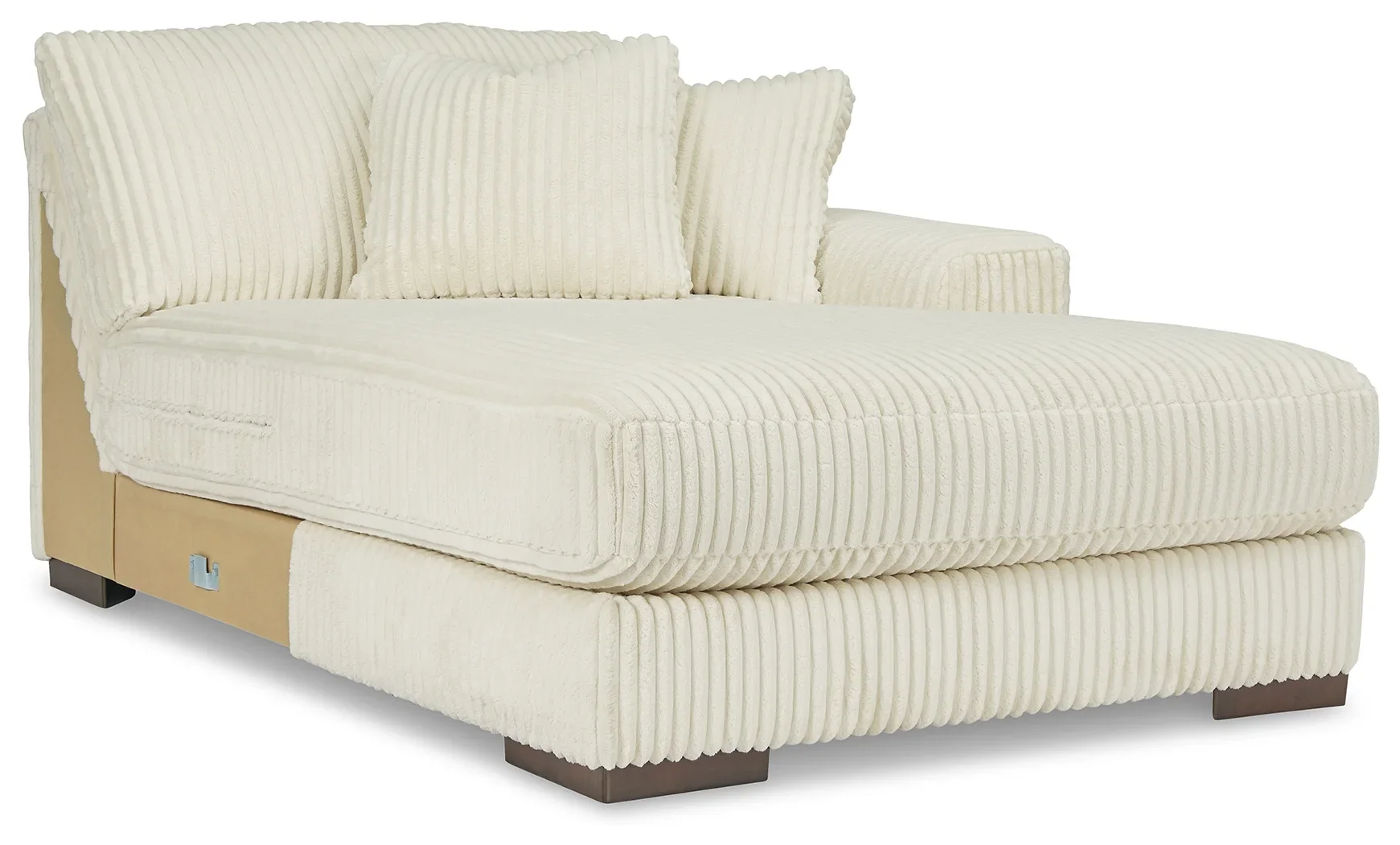 Lindyn - Ivory - Super Chaise - Image 9