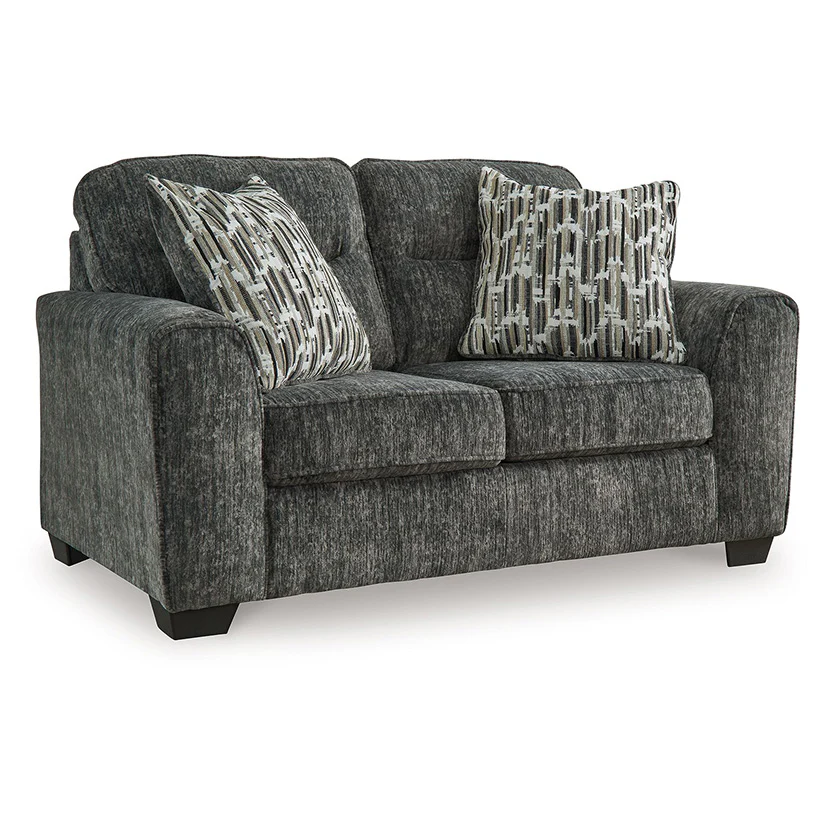 Lonoke - Gunmetal - Loveseat