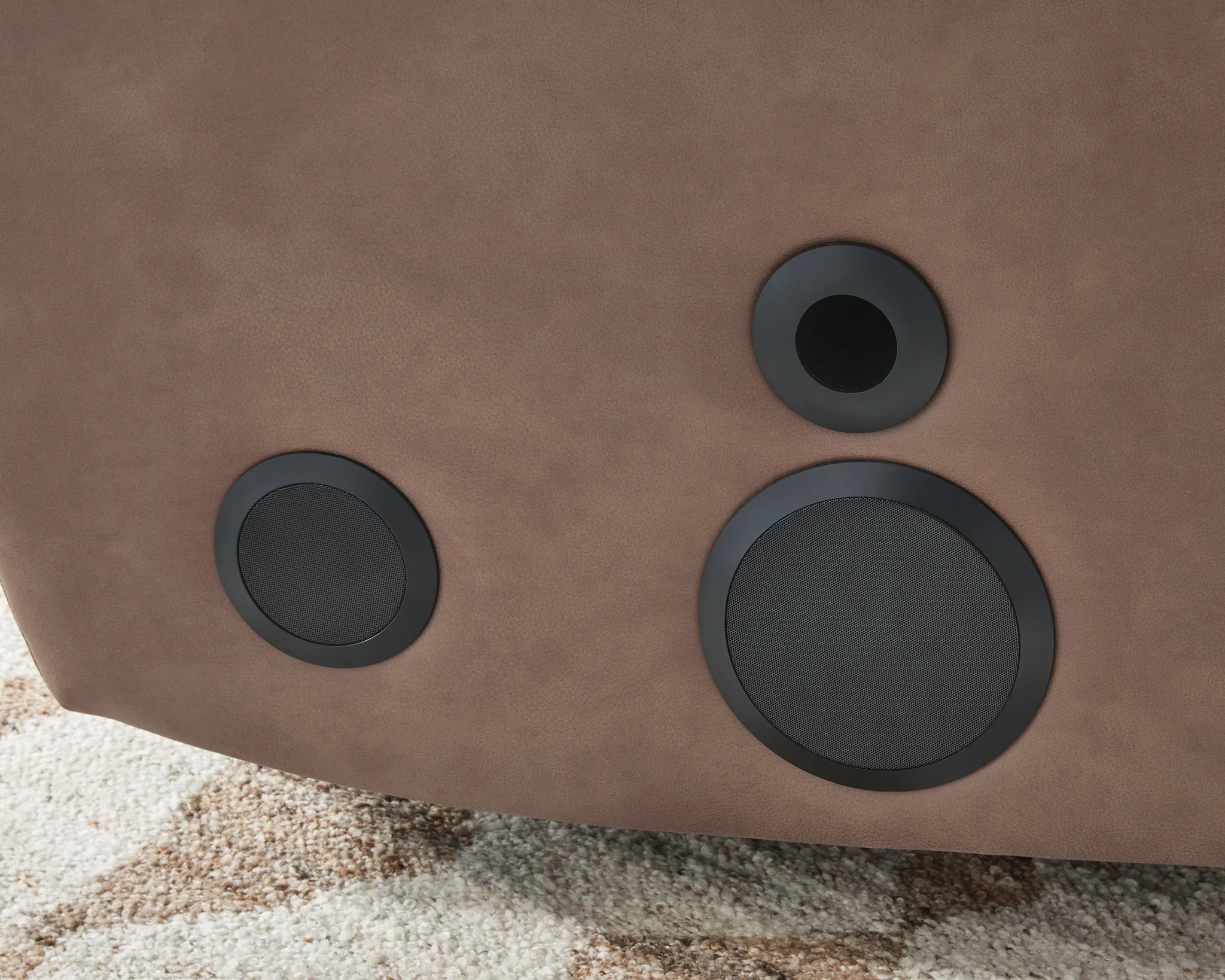 Lorrenton - Caramel - Glider Power Recliner With Audio System - Image 14