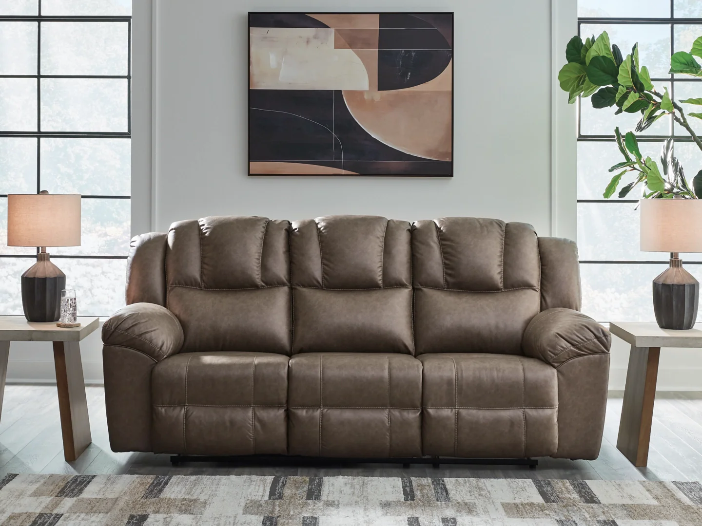 Lowilla - Driftwood - Reclining Sofa - Image 2