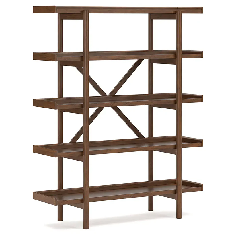 Lyncott - Brown - Bookcase
