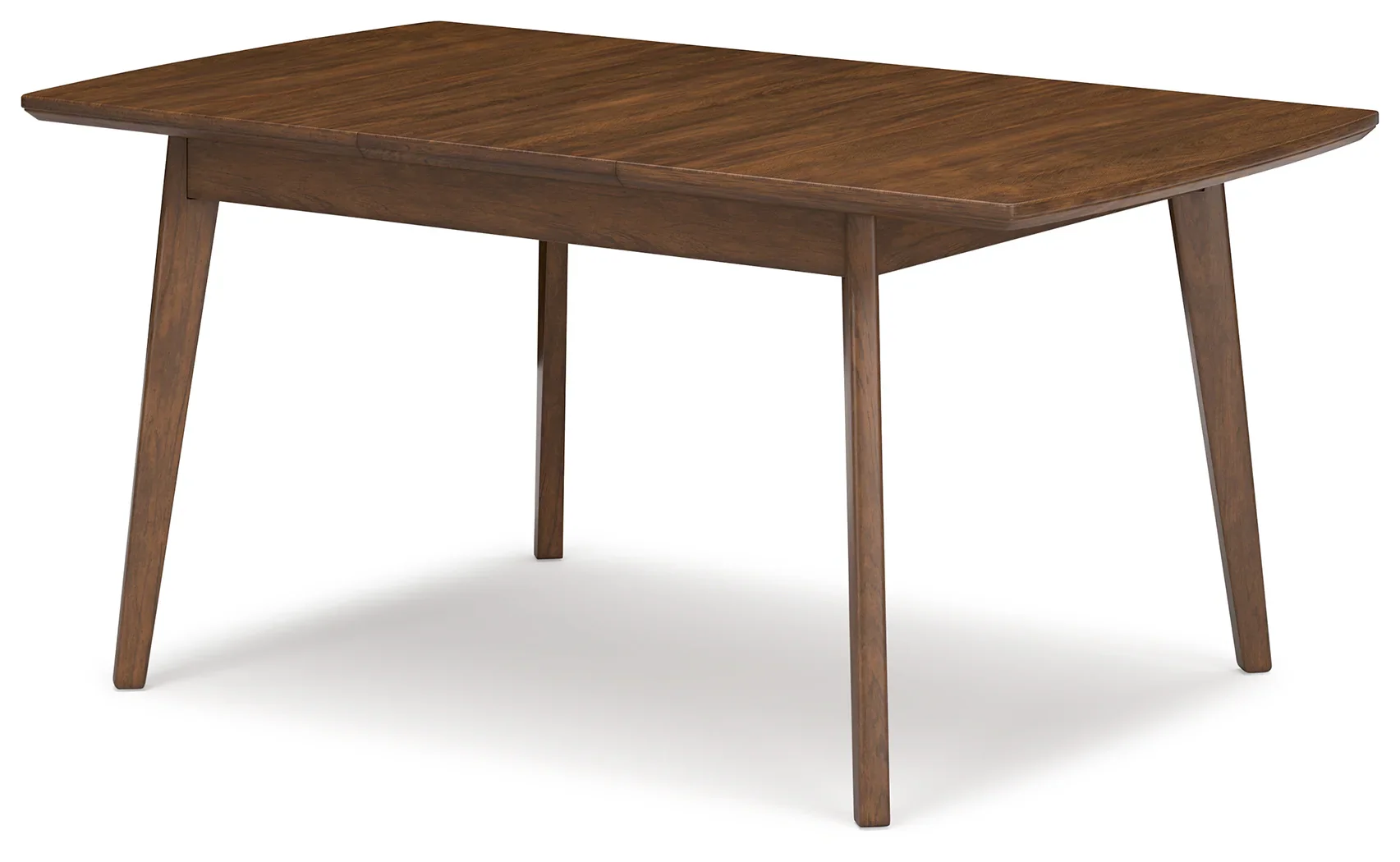 Lyncott - Brown - Rect Drm Butterfly Ext Table - Image 3