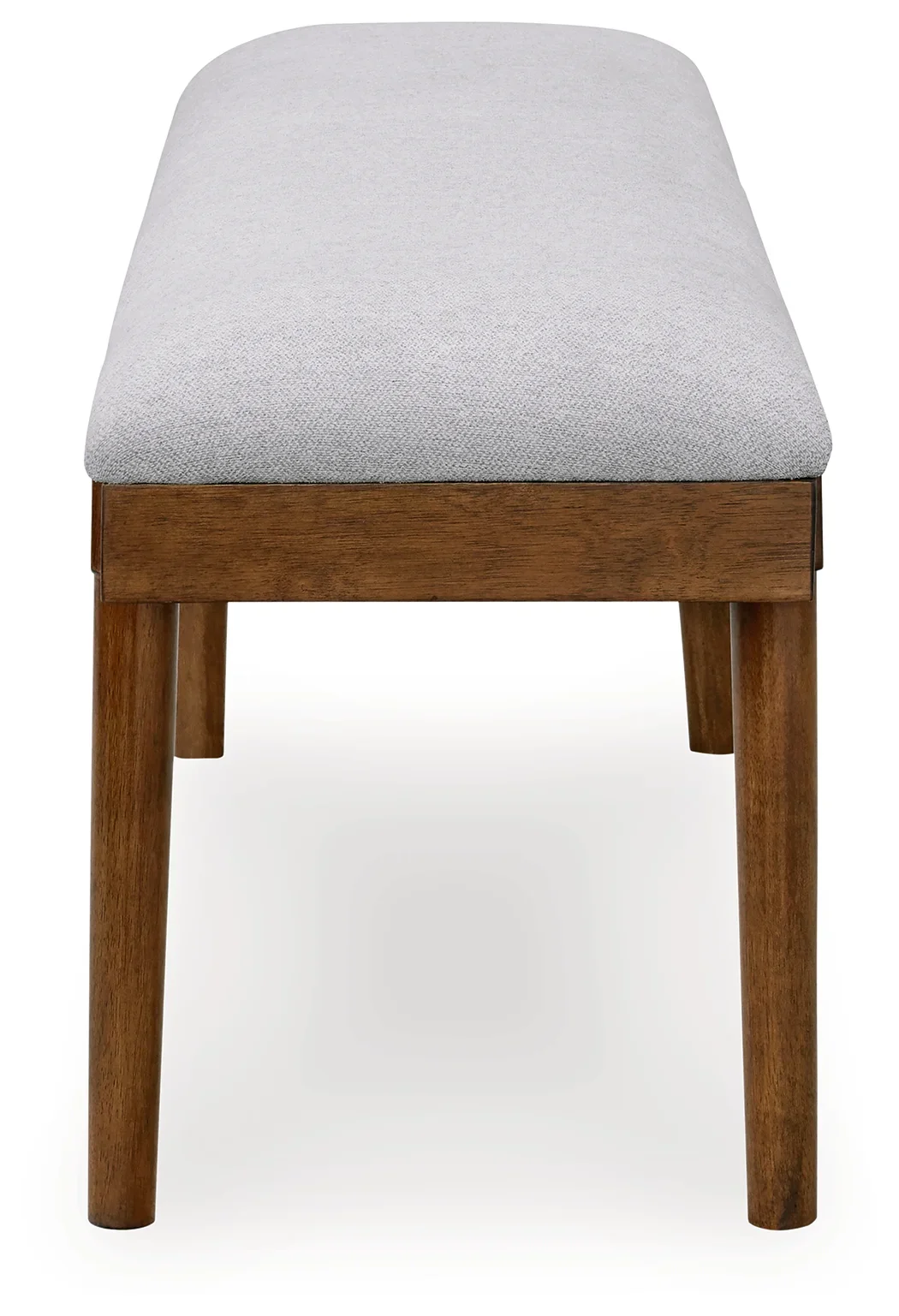 Lyncott - Gray / Brown - Large Upholstered Dining Room Bench - Image 4