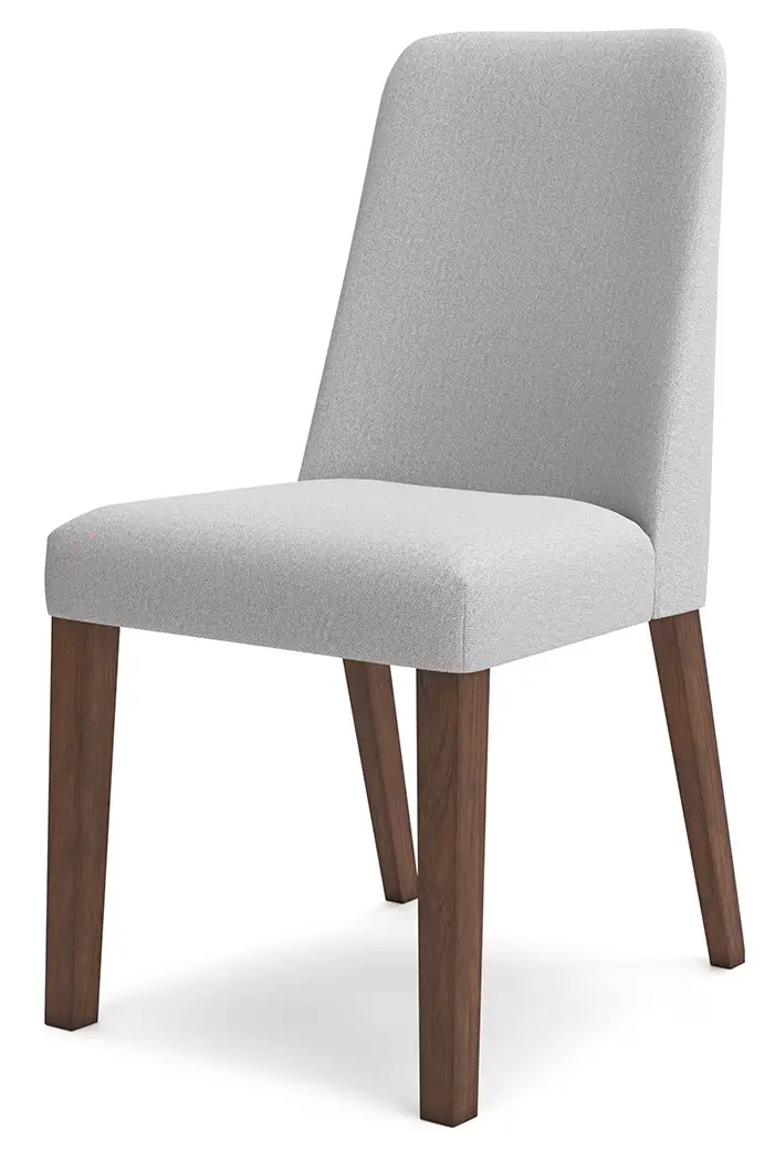 Lyncott - Light Gray / Brown - Dining Uph Side Chair (Set of 2) - Image 6
