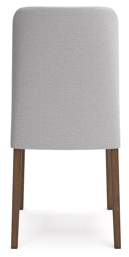 Lyncott - Light Gray / Brown - Dining Uph Side Chair (Set of 2) - Image 8
