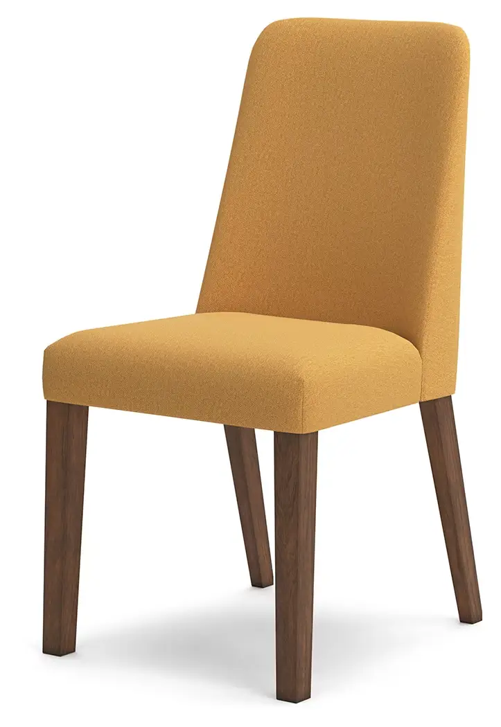 Lyncott - Mustard / Brown - Dining Uph Side Chair (Set of 2) - Image 5