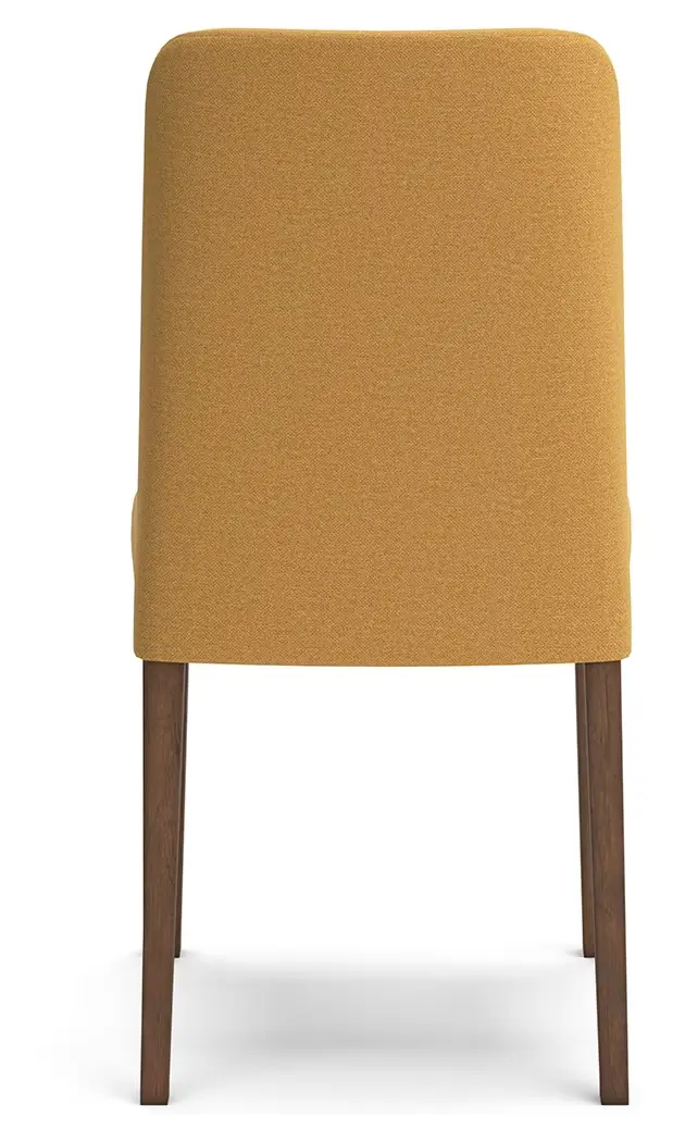 Lyncott - Mustard / Brown - Dining Uph Side Chair (Set of 2) - Image 8
