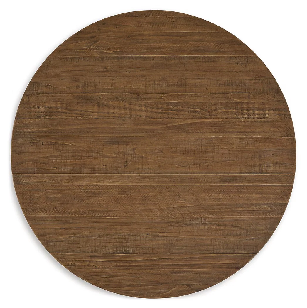 Mackifeld - Warm Brown - Round Cocktail Table - Image 4
