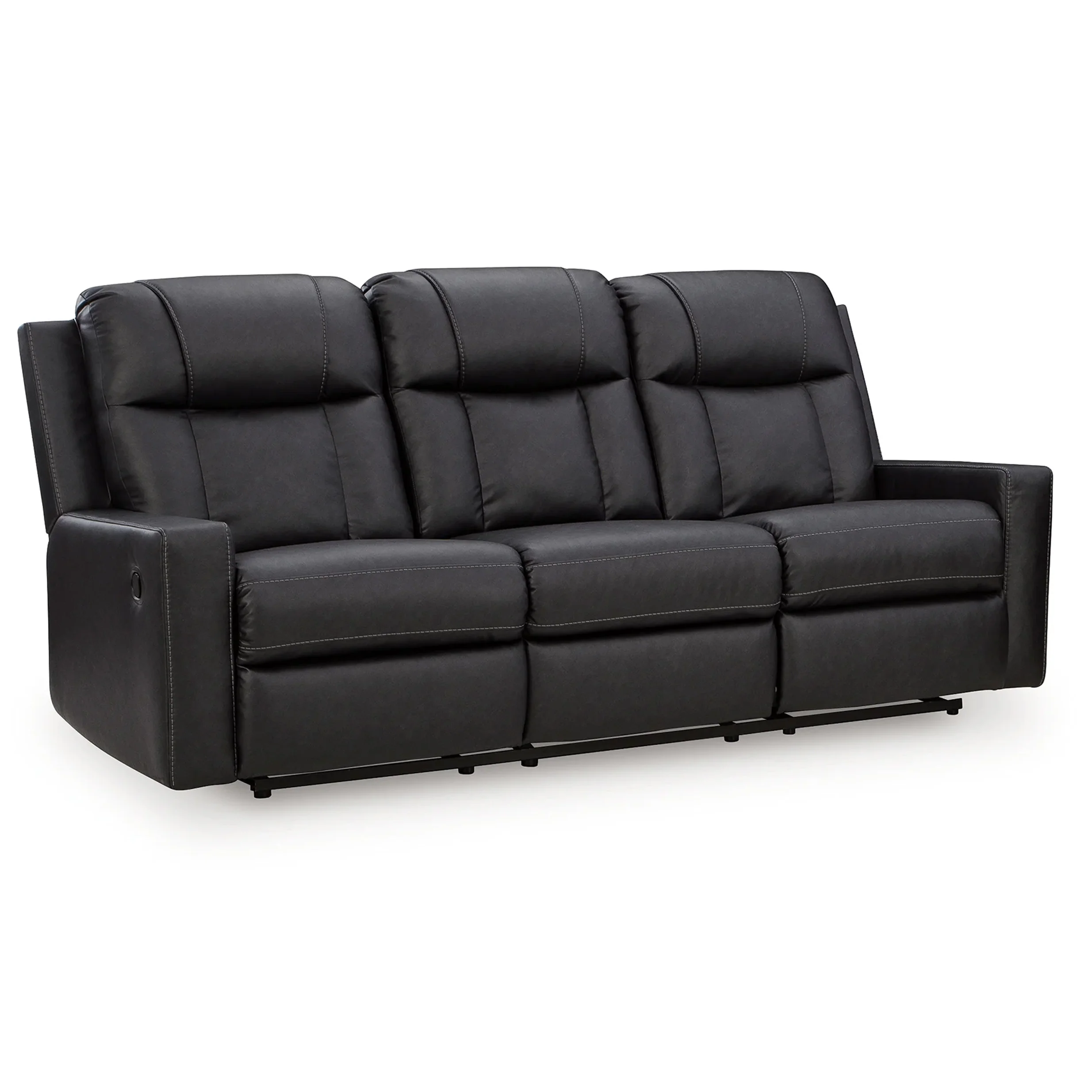 Mackmenville - Reclining Sofa - Carbon