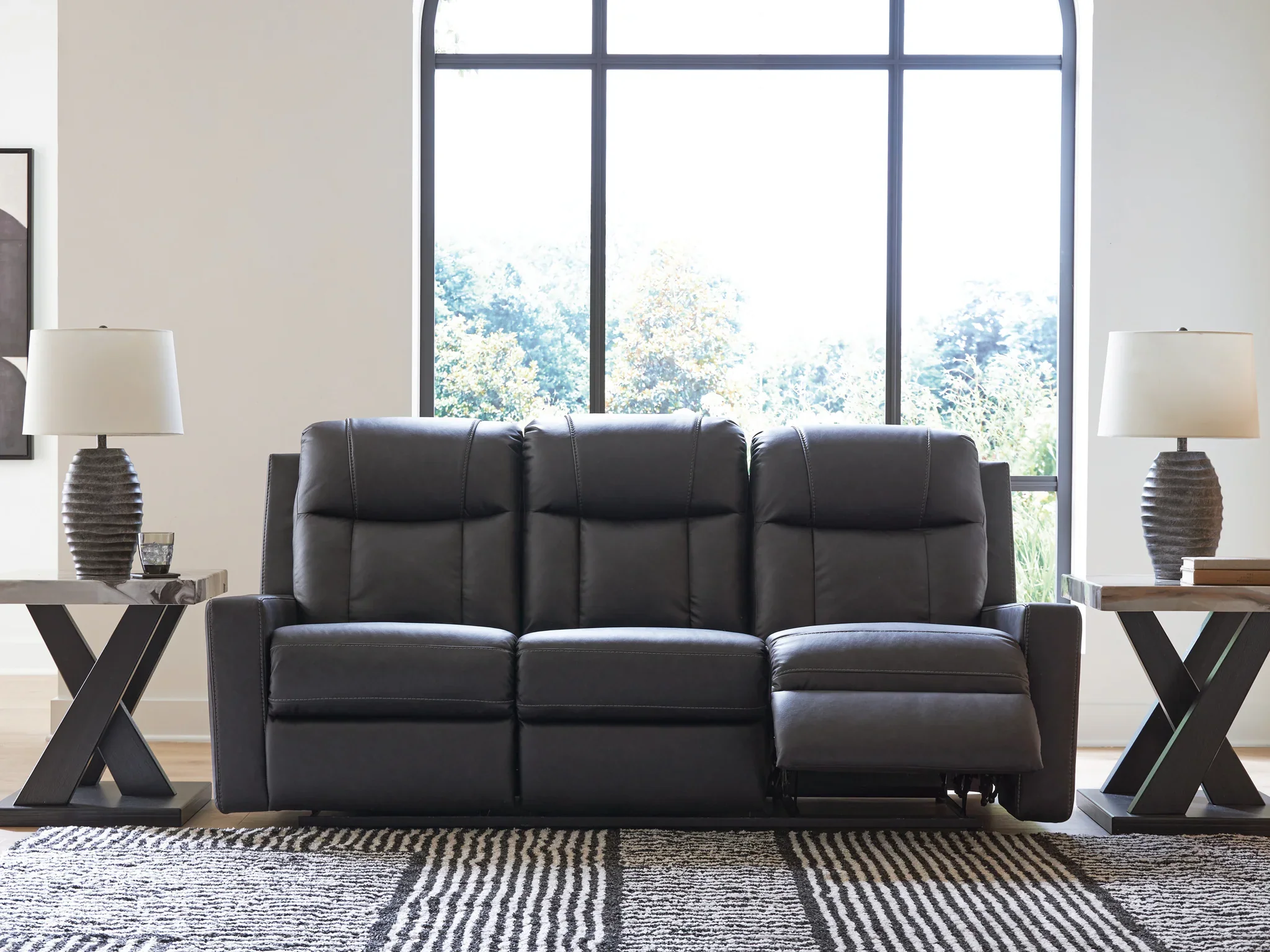 Mackmenville - Reclining Sofa - Carbon - Image 6