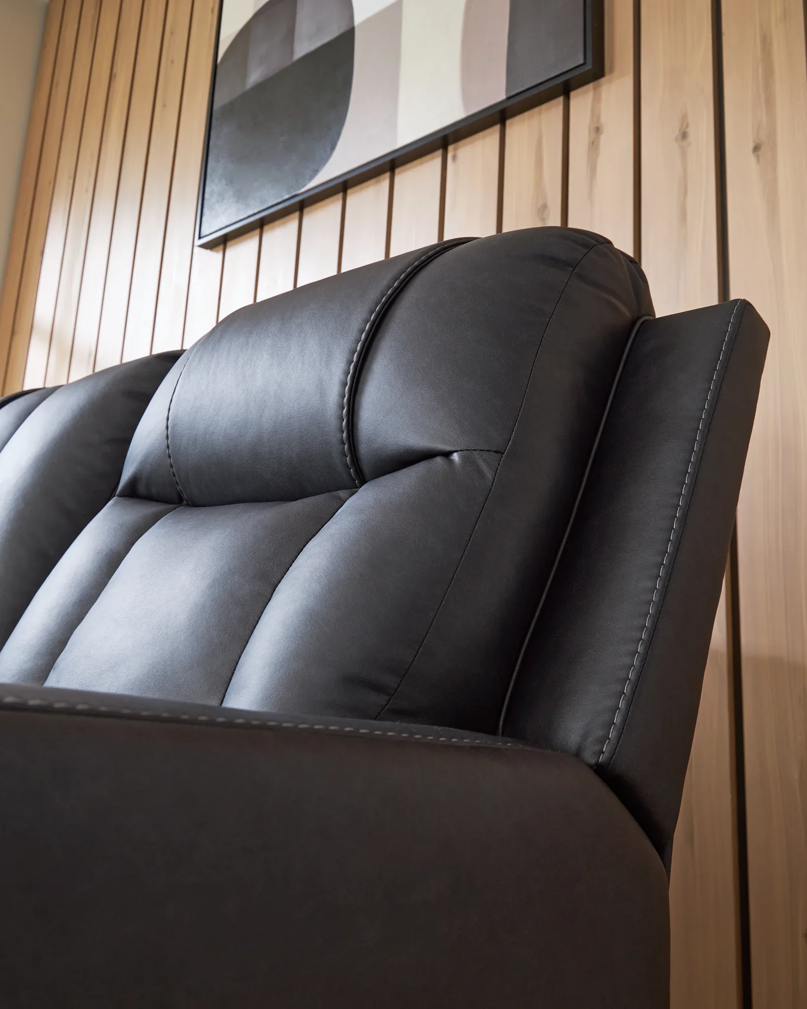Mackmenville - Reclining Sofa - Carbon - Image 8
