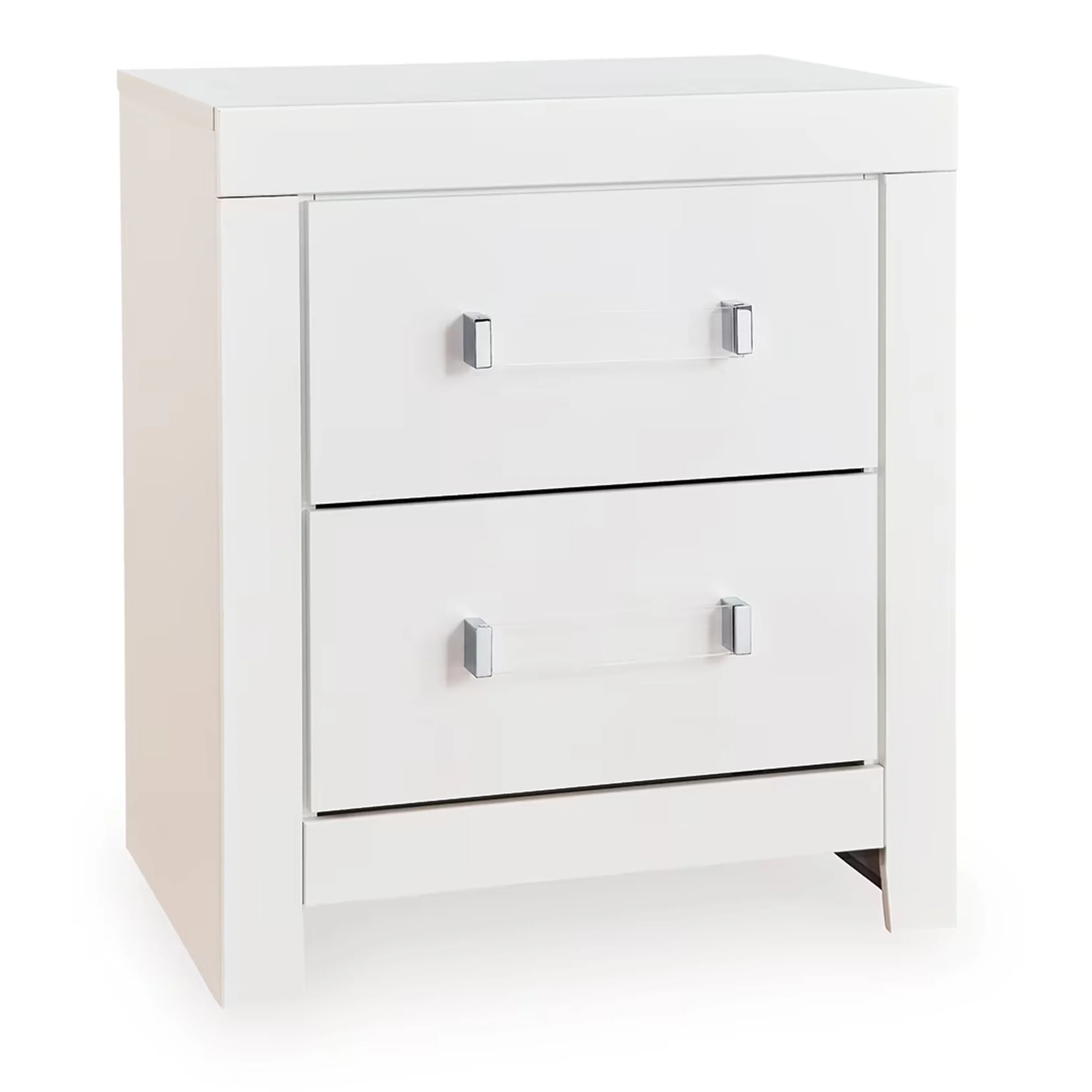 Maeling - Two Drawer Night Stand - White