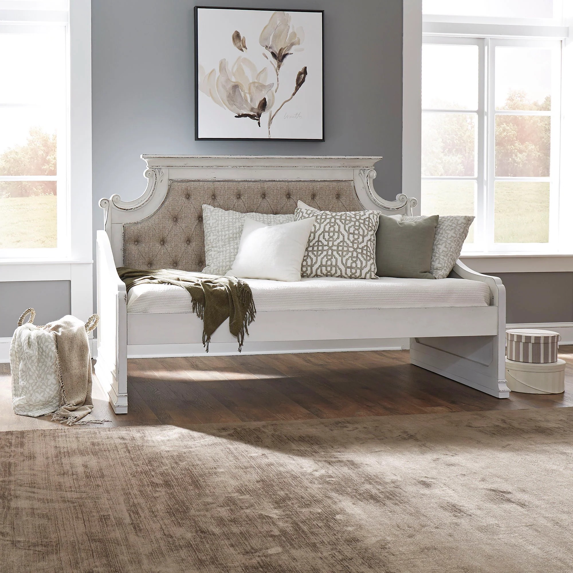 Magnolia Manor - Twin Daybed without Trundle - White - Image 2
