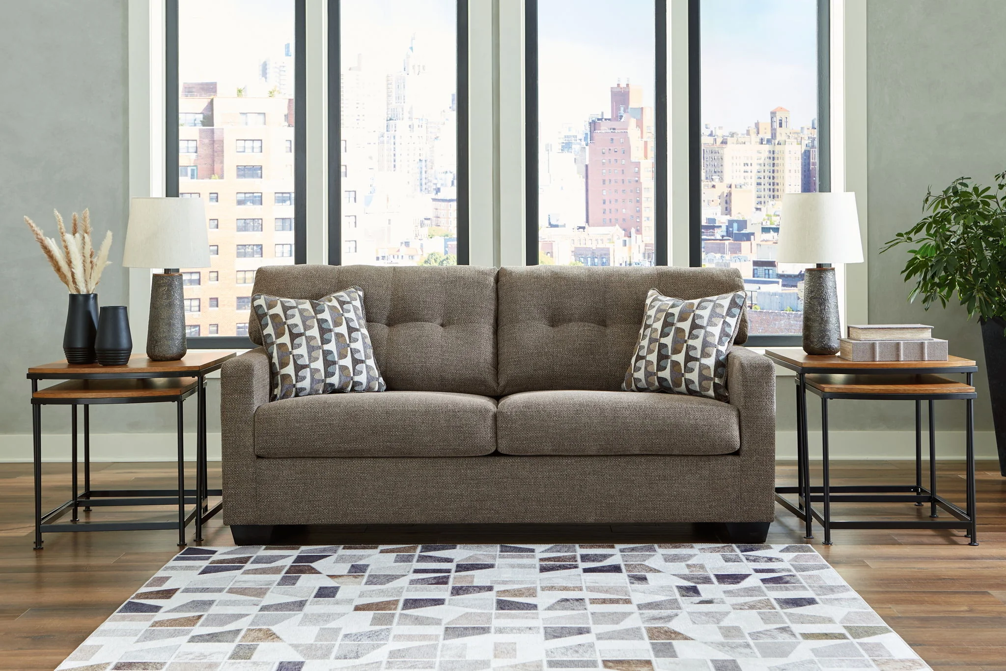 Mahoney - Chocolate - Sofa - Image 5