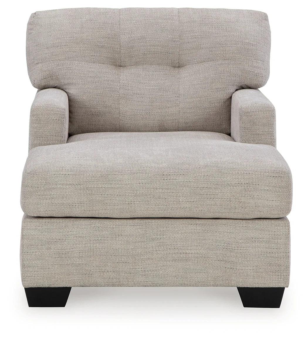 Mahoney - Pebble - Chaise - Image 3