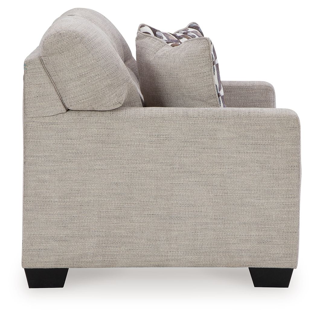 Mahoney - Pebble - Loveseat - Image 4