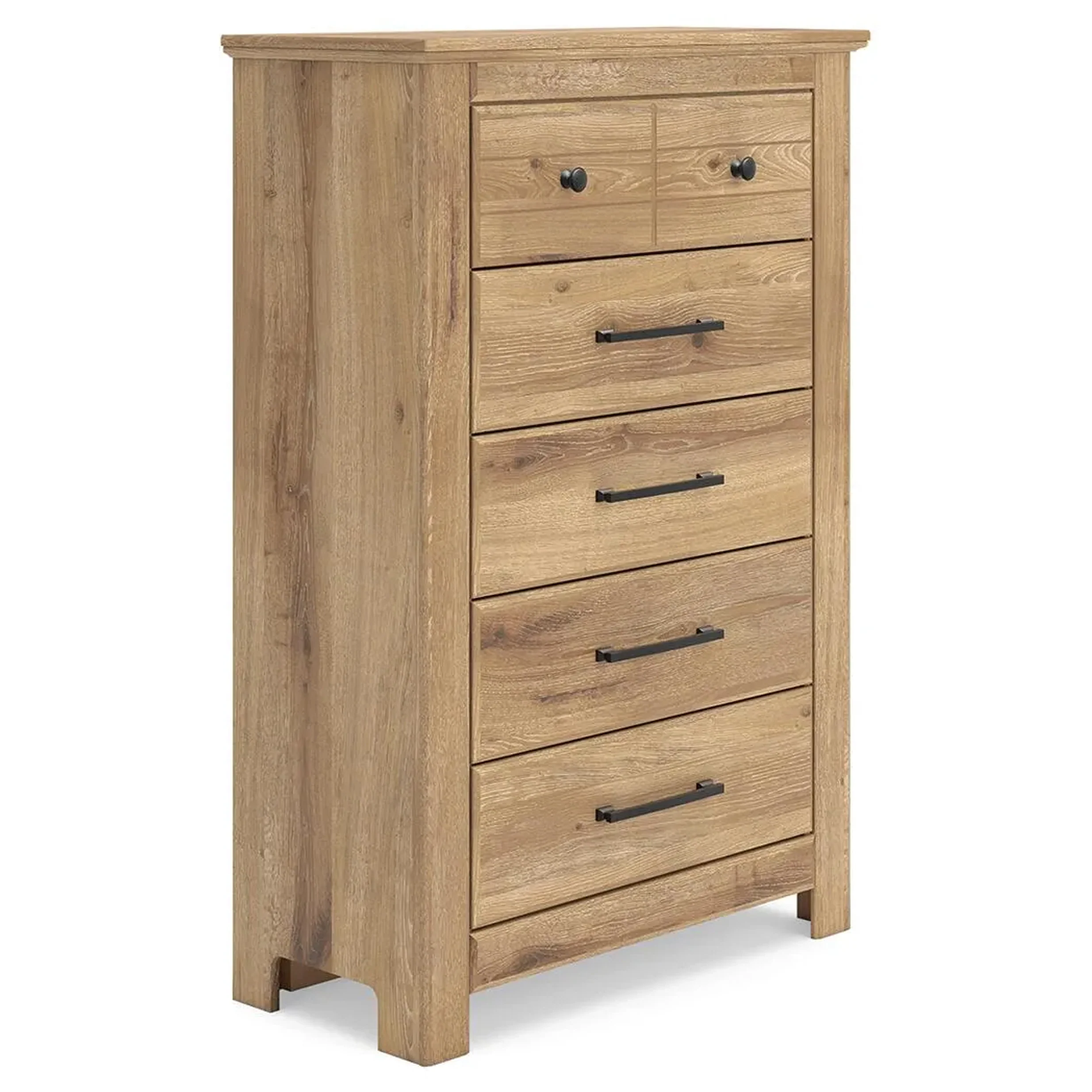 Makidern - Tan - Five Drawer Chest