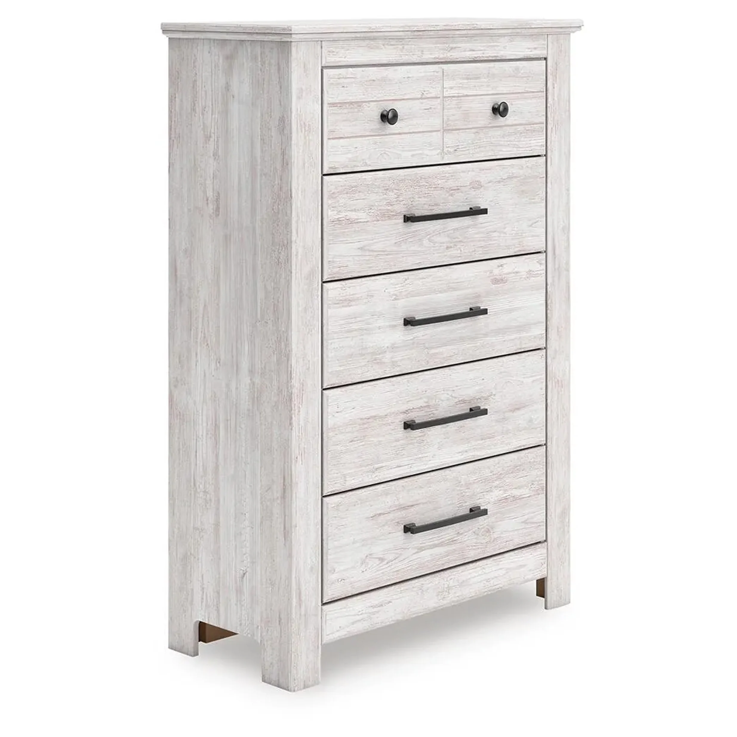 Makidern - Whitewash - Five Drawer Chest