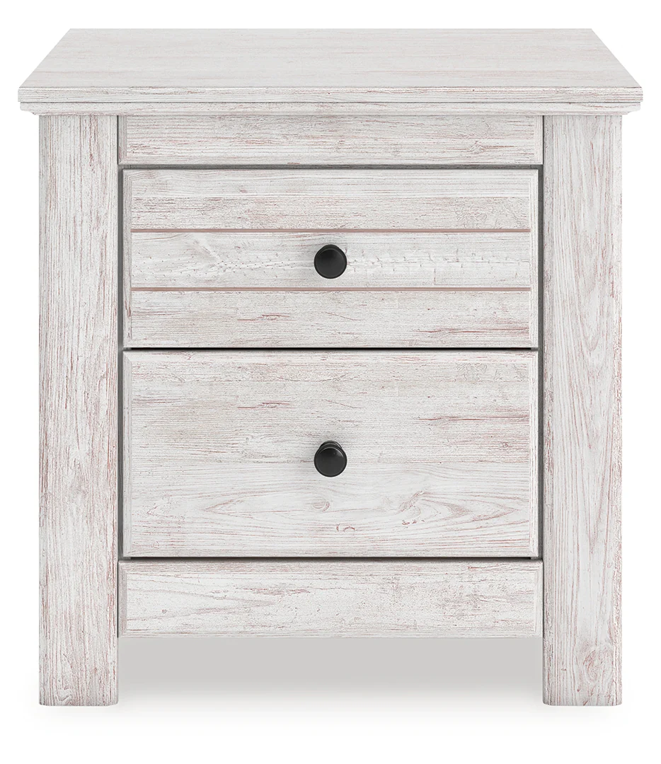 Makidern - Whitewash - Two Drawer Night Stand - Image 4