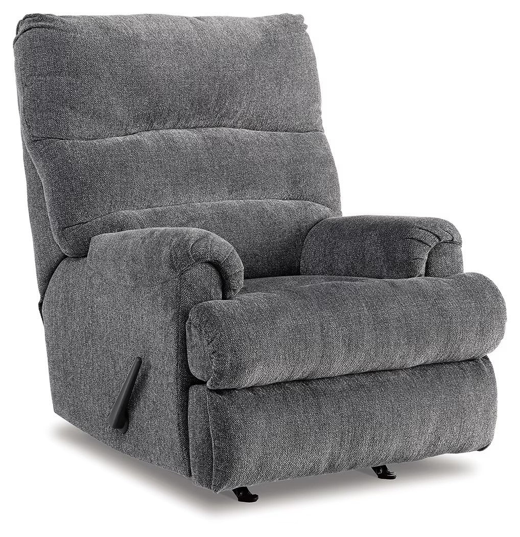 Man - Graphite - Rocker Recliner - Image 4