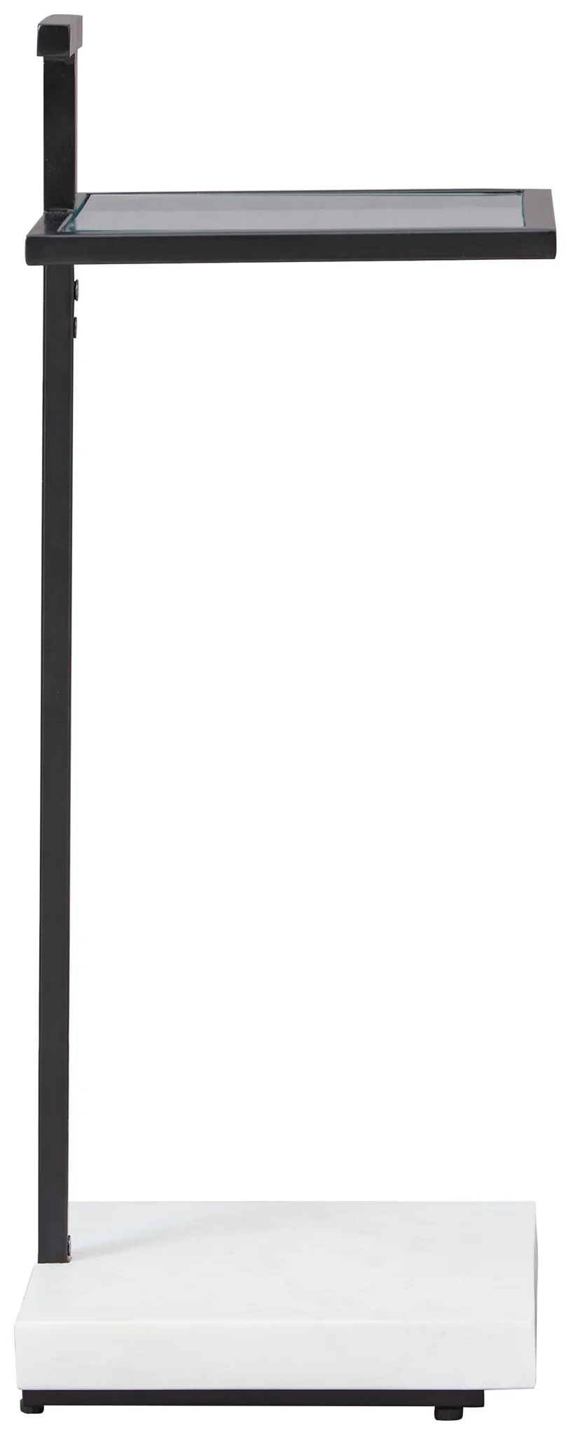 Mannill - Black / White - Accent Table - Image 4
