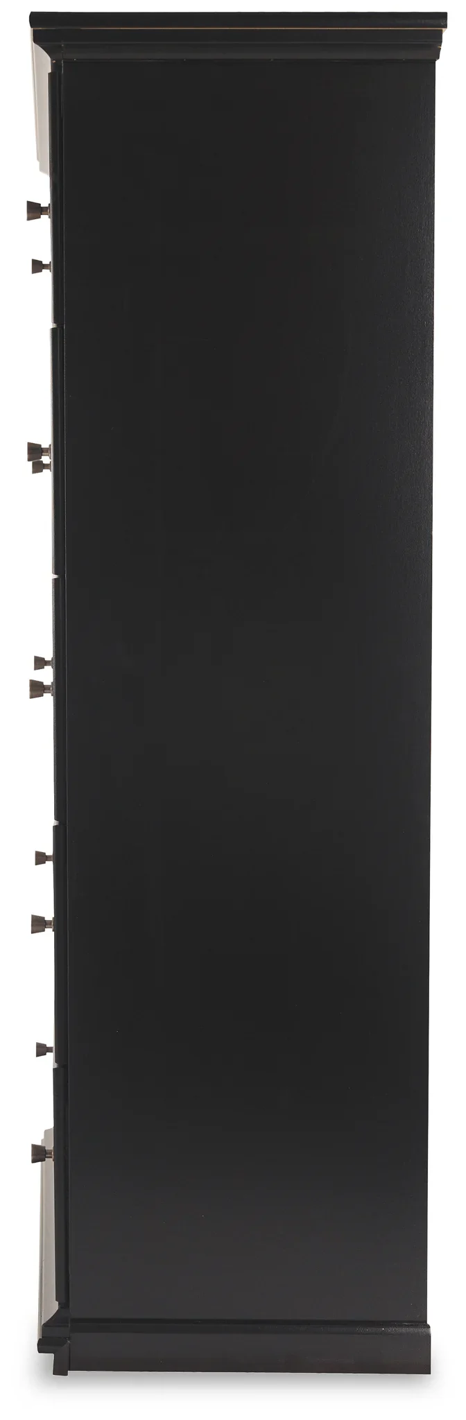 Maribel - Black - Five Drawer Chest - Image 3