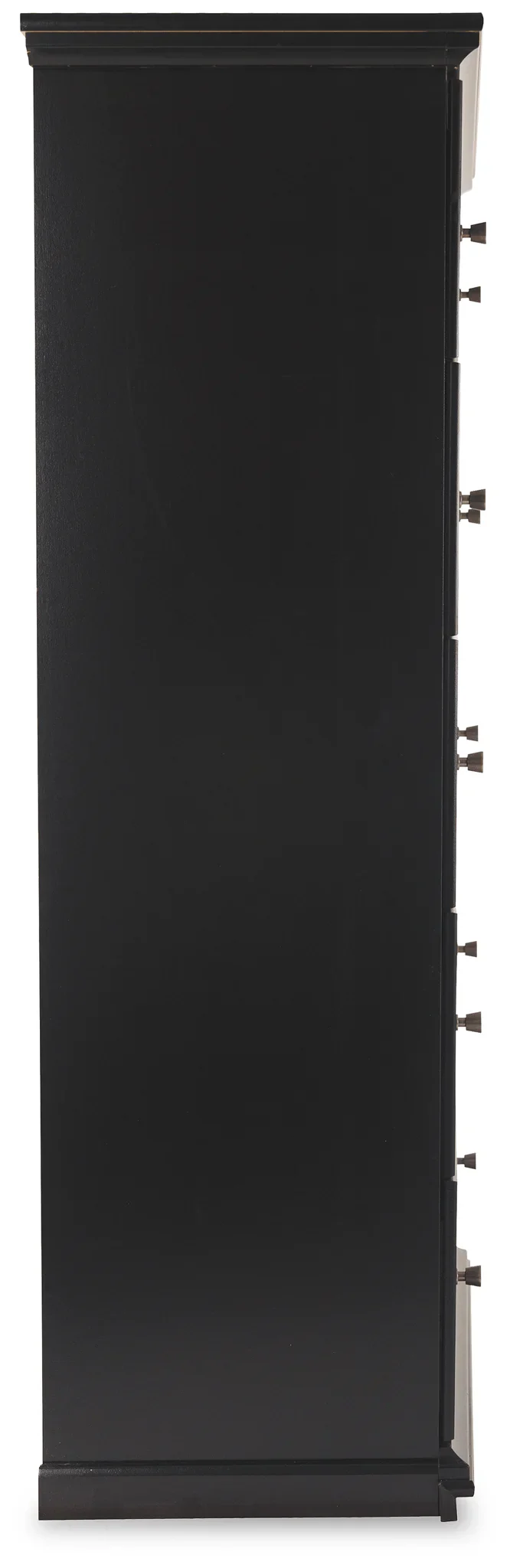 Maribel - Black - Five Drawer Chest - Image 4