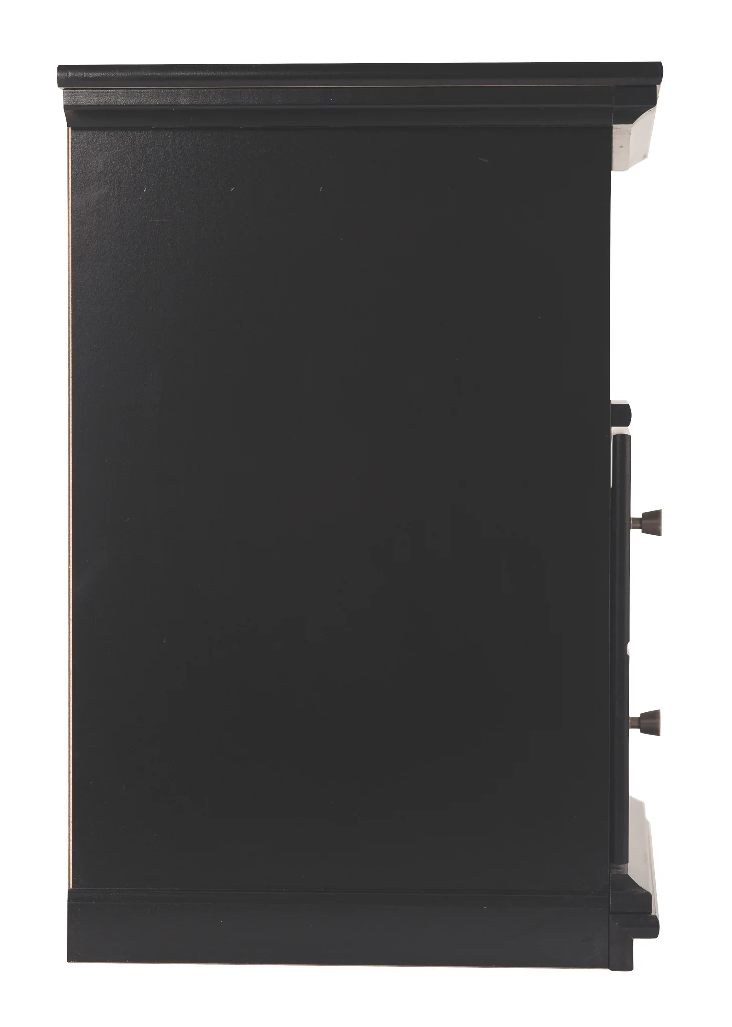 Maribel - Black - One Drawer Night Stand - Image 3