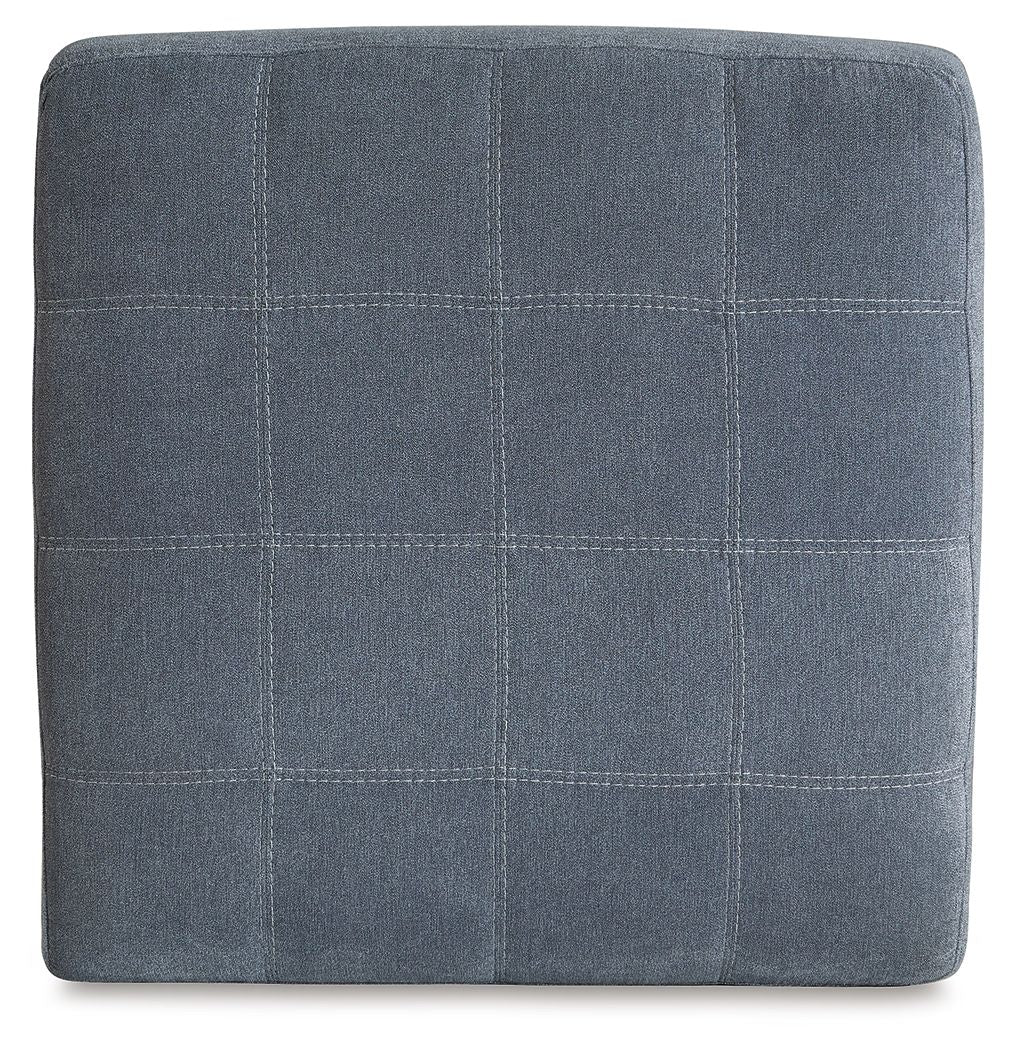 Marleton - Denim - Oversized Accent Ottoman - Image 4