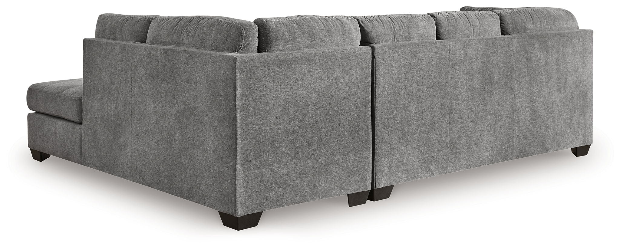 Marleton - Gray - 2-Piece Sectional With Raf Corner Chaise - Image 4