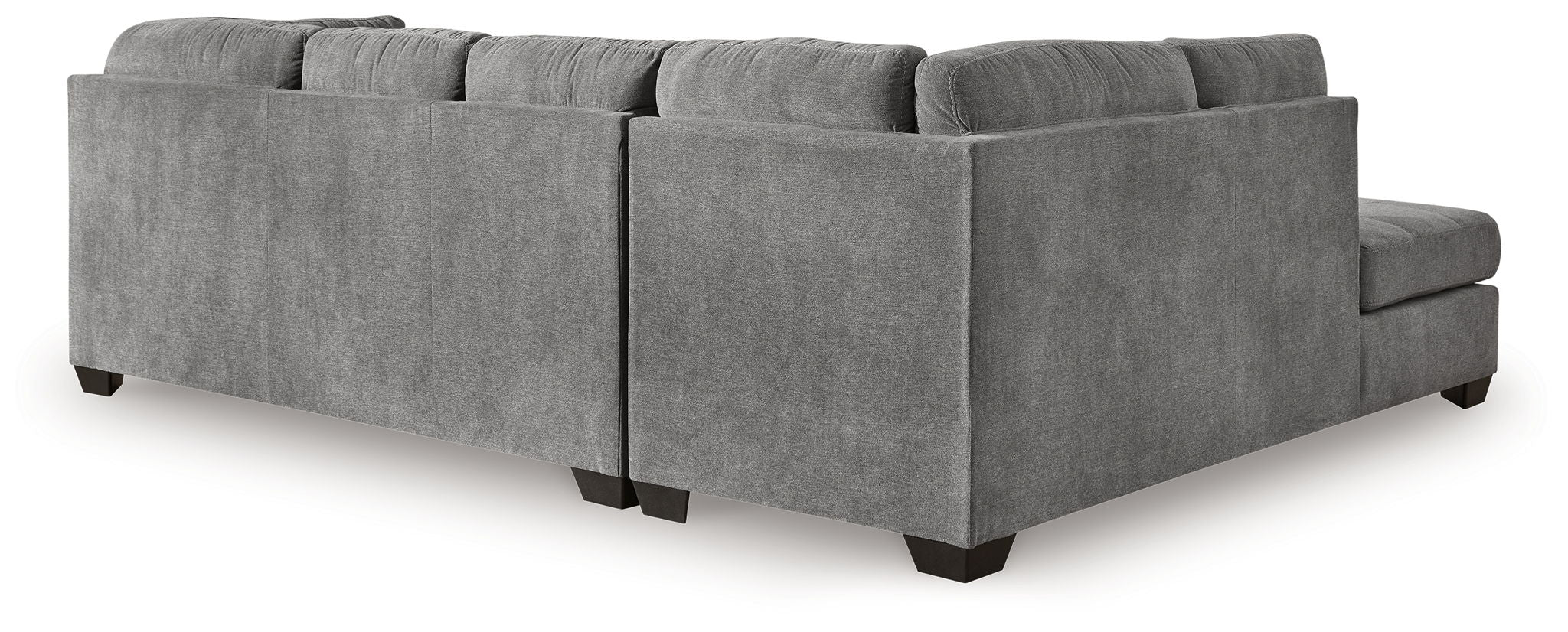 Marleton - Gray - 2-Piece Sleeper Sectional With Laf Corner Chaise - Image 3