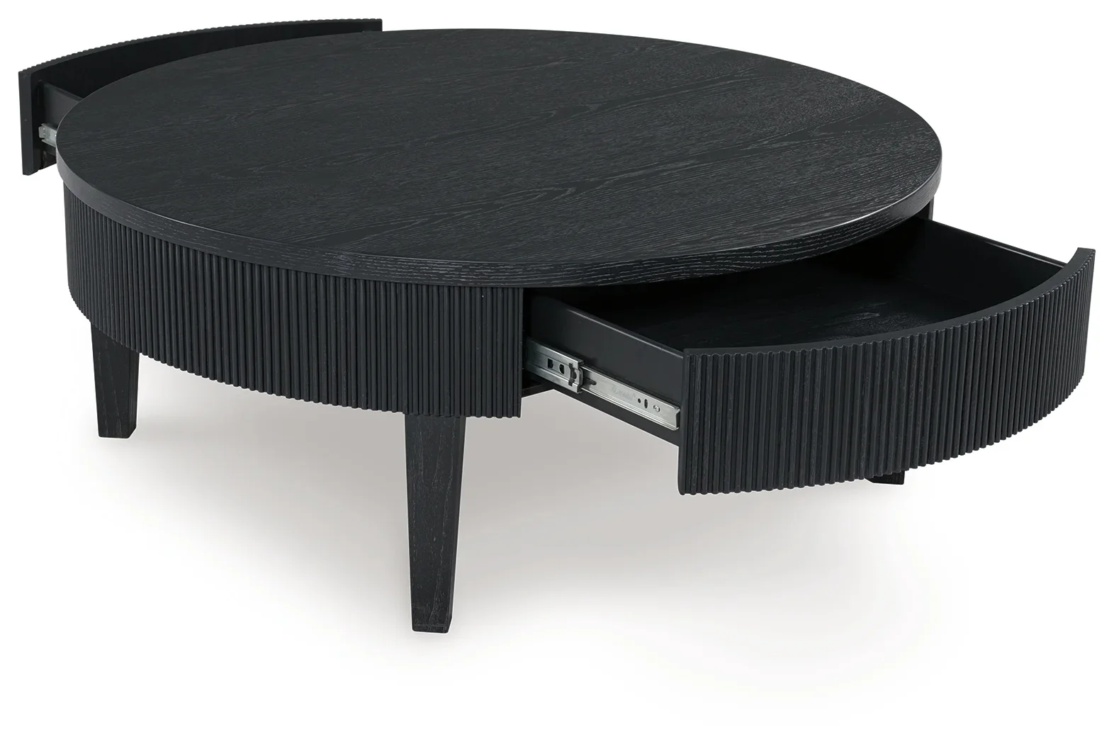 Marstream - Black - Round Cocktail Table - Image 3