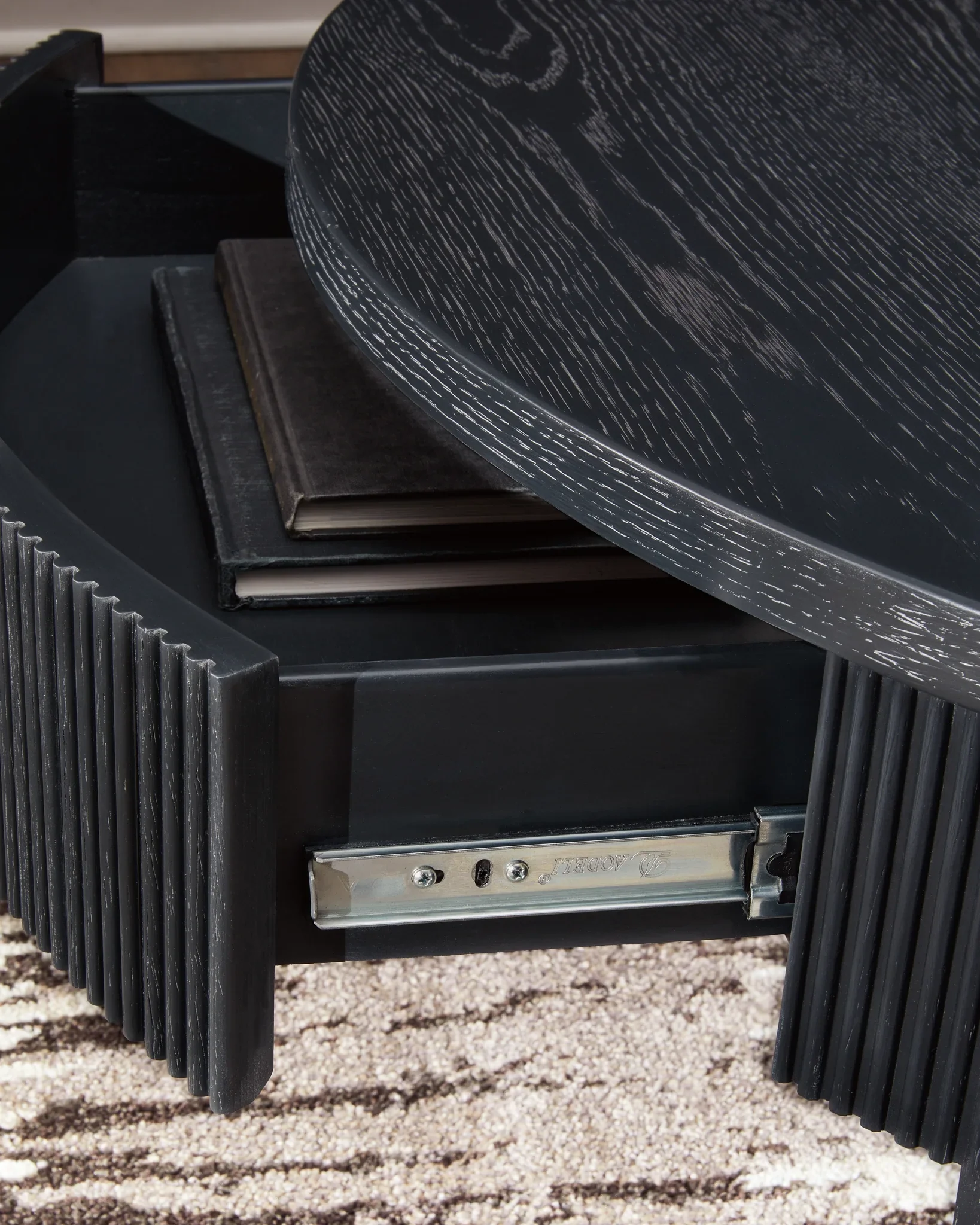 Marstream - Black - Round Cocktail Table - Image 7