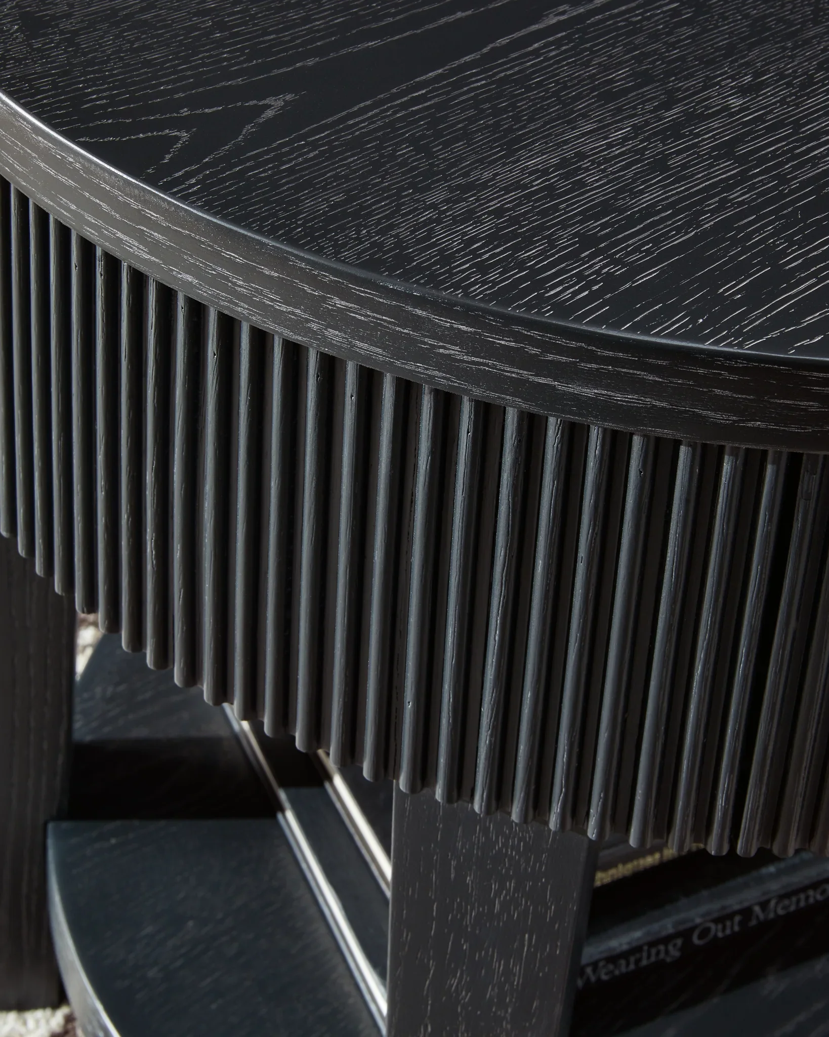 Marstream - Black - Round End Table - Image 8