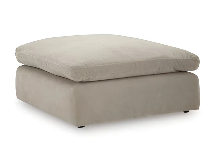 Maxton Heights - Oversized Accent Ottoman - Pebble