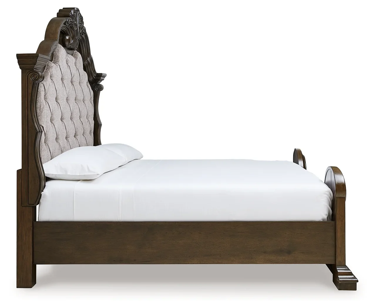 Maylee - Dark Brown - California King Upholstered Bed - Image 5