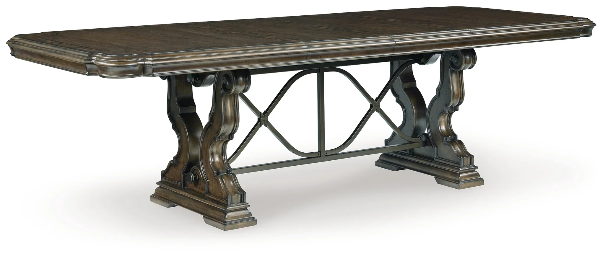 Maylee - Dark Brown - Dining Extension Table - Image 3