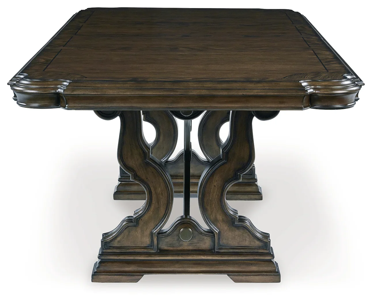 Maylee - Dark Brown - Dining Extension Table - Image 5
