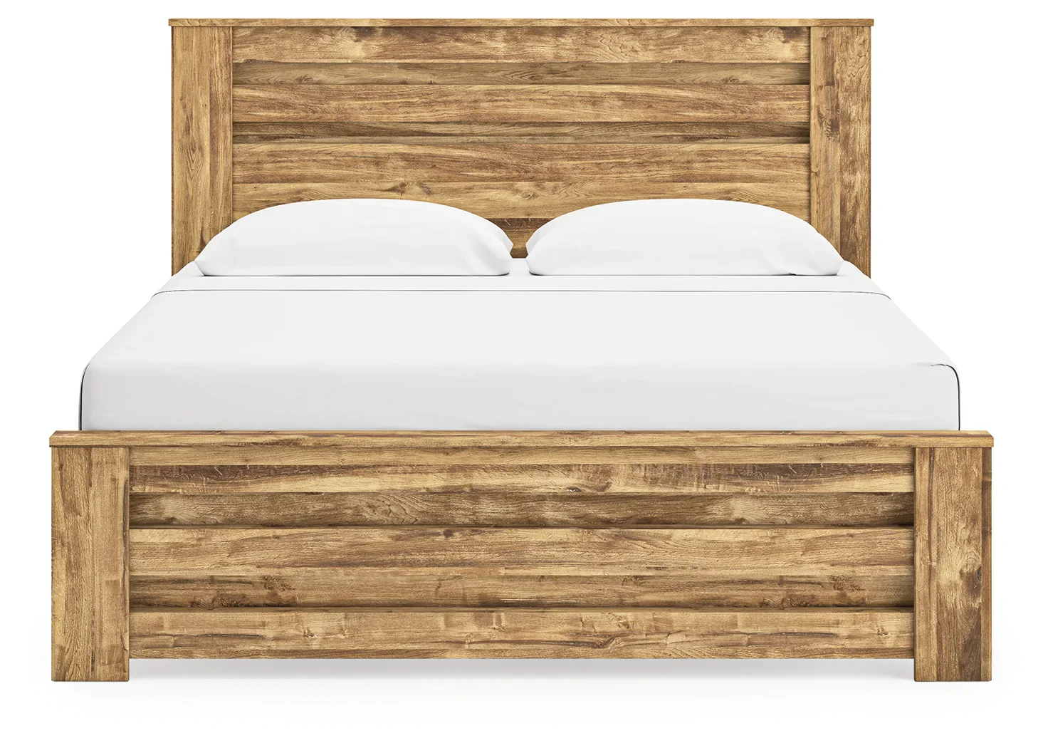 Maystonna - King Panel Bed - Brown - Image 5